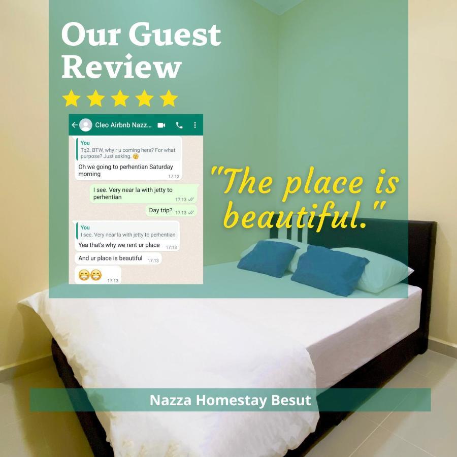 Nazza Homestay Besut With Pool Near Jetty To Perhentian Kampung Raja Exterior foto